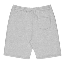 Load image into Gallery viewer, Camp Sauzze (white) fleece shorts
